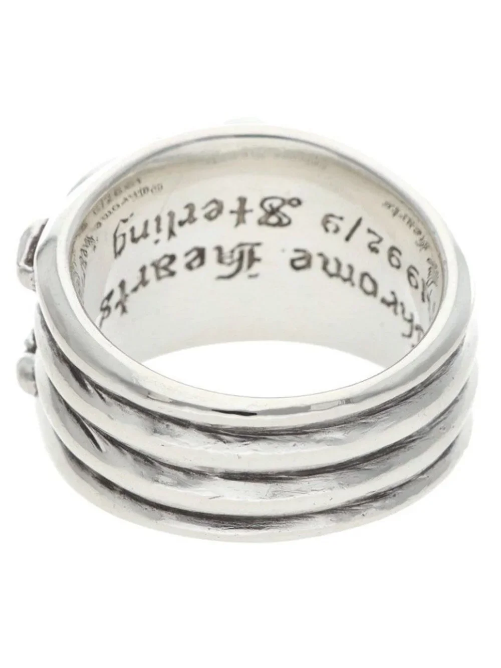 Chrome Hearts Dagger Silver Ring